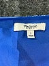 Madewell 100% Silk Print Blue Casual Dress Size 2 - photo 6