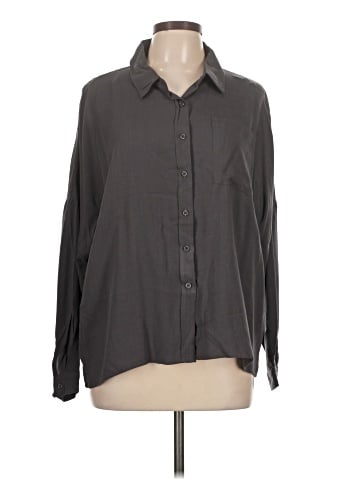 Millibon Long Sleeve Button-Down Shirt (view 1)