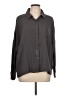 Millibon 100% Rayon Solid Gray Long Sleeve Button-Down Shirt Size L - photo 1