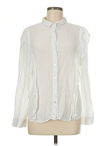 BCBGeneration Long Sleeve Blouse (view 1)