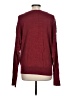 DKNY Solid Burgundy Pullover Sweater Size L - photo 2