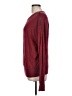 DKNY Solid Burgundy Pullover Sweater Size L - photo 5