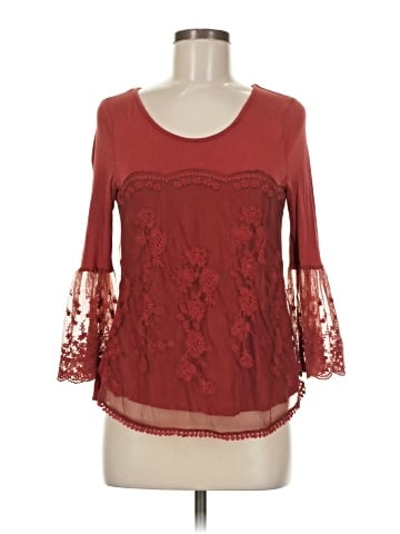 Signature Studio 3/4 Sleeve Blouse (view 1)