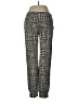 Monrow Houndstooth Gray Casual Pants Size M - photo 2