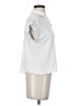 Repeat Cashmere 100% Linen White Short Sleeve Blouse Size XS - photo 2