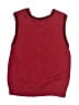 Unbranded 100% Cotton Argyle Red Sweater Vest Size 4T - photo 2