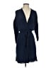 Warehouse 100% Viscose Blue Casual Dress Size 2 - photo 1