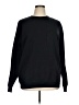 Hanes Solid Black Sweatshirt Size XL - photo 1