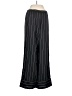 H&M 100% Polyester Stripes Black Casual Pants Size S - photo 2