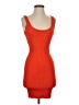 ARC Solid Red Orange Cocktail Dress Size S - photo 1