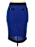 Assorted Brands Color Block Blue Casual Skirt Size 2X - photo 1