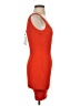 ARC Solid Red Orange Cocktail Dress Size S - photo 4