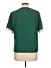 Shein 100% Polyester Green Short Sleeve Blouse Size L - photo 2