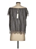 Gold Hawk Gray Sleeveless Blouse Size S - photo 2