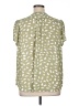 Fun2Fun 100% Polyester Green Short Sleeve Blouse Size 1X - photo 2