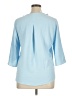Blooming Jelly Blue 3/4 Sleeve Blouse Size XL - photo 2