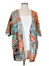 Shein 100% Polyester Teal Kimono Size S - photo 1