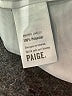 Paige 100% Polyester Ivory Short Sleeve Blouse Size S - photo 8