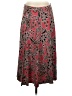 J.Jill Paisley Red Formal Skirt Size S - photo 1