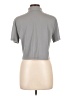 Unbranded Gray Short Sleeve Blouse Size L (estimated) - photo 2