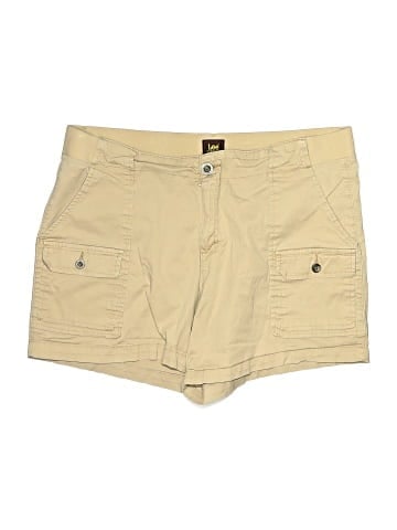 Lee Khaki Shorts (view 1)