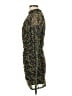 Glamorous Print Green Casual Dress Size 6 - photo 5