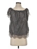 Gold Hawk Gray Sleeveless Blouse Size S - photo 1