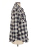 Eden & Olivia Plaid Gray 3/4 Sleeve Blouse Size M - photo 4