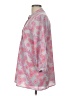 Gap Paisley Pink 3/4 Sleeve Blouse Size L - photo 5
