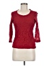 Gloria Vanderbilt Red 3/4 Sleeve Top Size M - photo 1