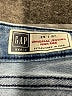 Gap Hearts Blue Jeans Size 25 waist - photo 7