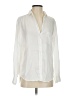 Grayson 100% Lyocell Ivory Long Sleeve Blouse Size Sm (2) - photo 1