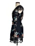 Shein Paisley Blue Cocktail Dress Size S - photo 5