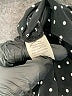 Notations 100% Polyester Polka Dots Black Long Sleeve Blouse Size 2X - photo 8