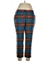 Boden Plaid Blue Casual Pants Size 12R - photo 1