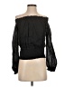 FRAME 100% Ramie Black 3/4 Sleeve Blouse Size XS - photo 1