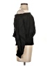 FRAME 100% Ramie Black 3/4 Sleeve Blouse Size XS - photo 4
