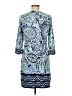 Ali Ro Paisley Blue Casual Dress Size 8 - photo 2
