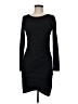 Leith 100% Cotton Solid Black Cocktail Dress Size M - photo 1