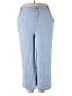 DG^2 by Diane Gilman Solid Blue Casual Pants Size 20 WAIST TALL - photo 1