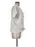 MIHOLL Ivory Short Sleeve Blouse Size M - photo 4