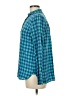 J.Crew Checkered-gingham Teal Long Sleeve Button-Down Shirt Size 6 - photo 5