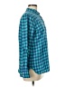 J.Crew Checkered-gingham Teal Long Sleeve Button-Down Shirt Size 6 - photo 4