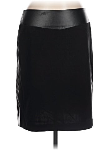 Larry Levine Faux Leather Skirt (view 1)