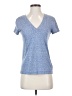 Express Blue Short Sleeve Top Size S - photo 1
