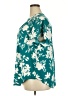 Torrid 100% Polyester Tropical Teal Short Sleeve Blouse Size 2X Plus (2) - photo 5