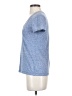 Express Blue Short Sleeve Top Size S - photo 5