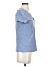 Express Blue Short Sleeve Top Size S - photo 4