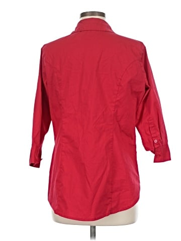Riders by Lee 3/4 Sleeve Button-Down Shirt (view 2)