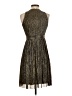 Muse Metallic Silver Cocktail Dress Size 2 - photo 2
